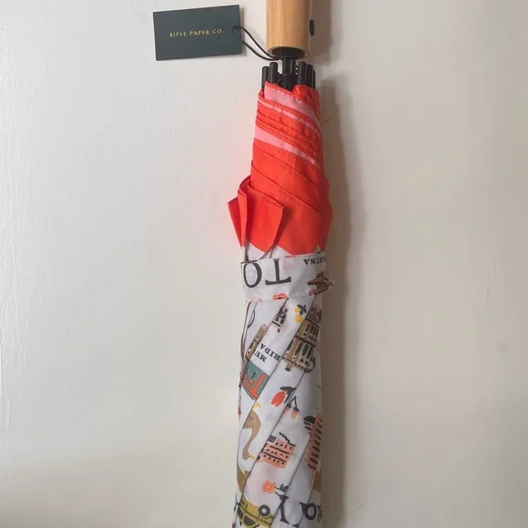 Rifle Paper Co. Multicolor Travel Umbrella - Picture 2 of 3
